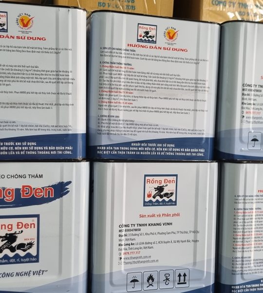 Men keo chống thấm Rồng Đen 10kg
