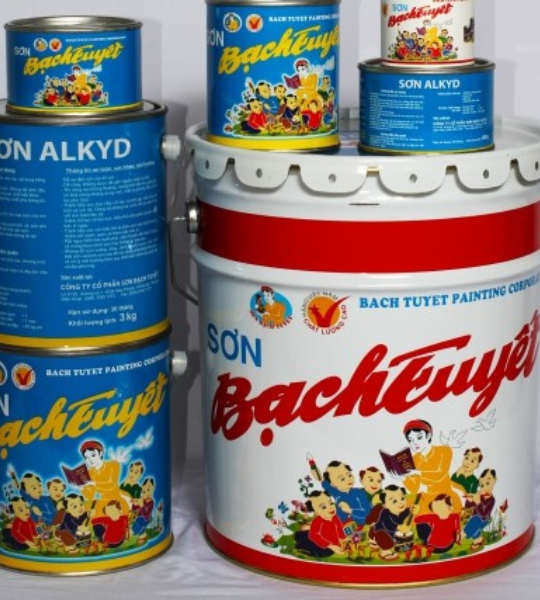 Sơn dầu Bạch Tuyết cam 404