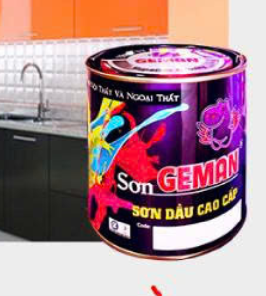 Sơn dầu cao cấp German màu nâu da bò 407