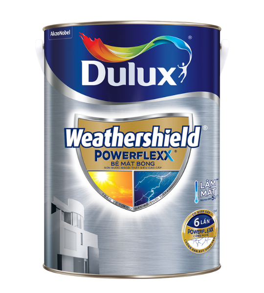 Sơn Dulux Weathershield PowerFlexx bóng GJ8B – 5L