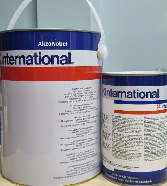 Sơn Epoxy lót chống rỉ Interseal 670HS xám F684