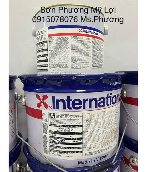 Sơn Interzinc 52 bộ 10 lít