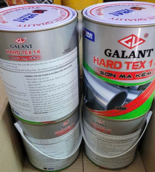 Sơn mạ kẽm Galant Hard tex 1K màu vàng 409