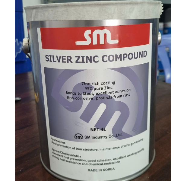 Mua sơn mạ kẽm lạnh SM thùng 18 lít giá cạnh tranh