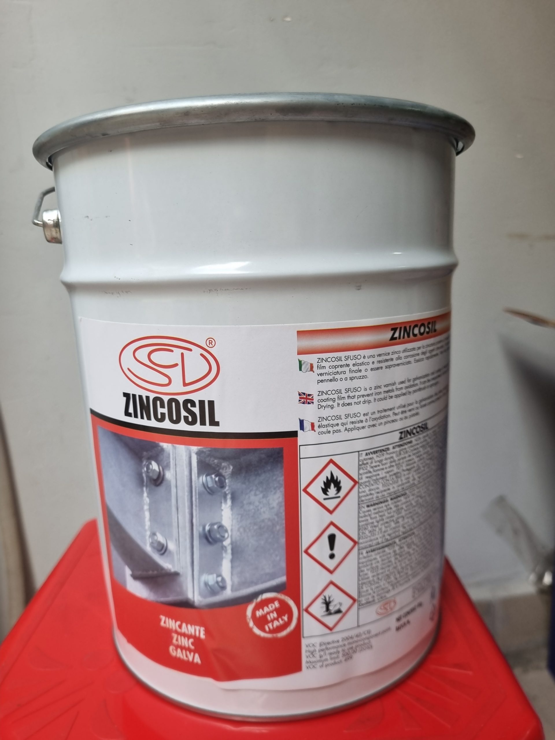 Đại lý phân phối sơn mạ kẽm Zincosil chính hãng