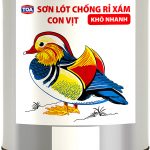 Sơn lót chống rỉ màu xám Con Vịt