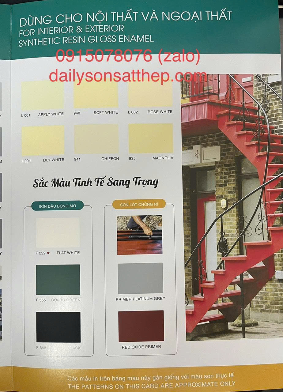 Đại lý sơn Lobster dùng cho kim loại uy tín tại HCM