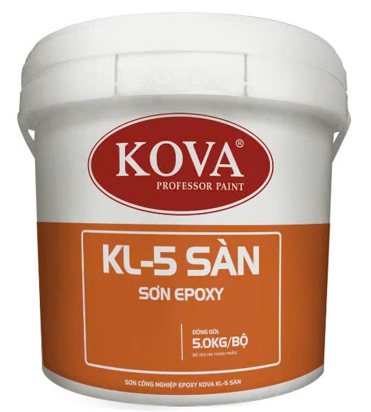 Sơn công nghiệp Epoxy KOVA KL-5 Sàn Kháng Khuẩn