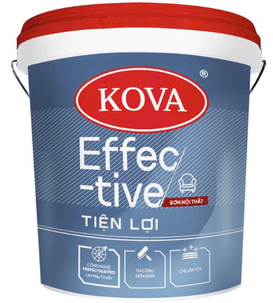 Sơn nội thất KOVA Effective Tiện Lợi