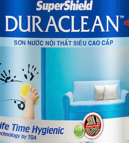 TOA SuperShield DuraClean BÓNG (Sơn Phủ Nội Thất)
