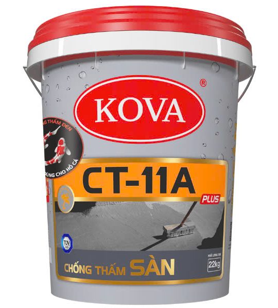 Chất chống thấm cao cấp KOVA CT-11A Plus Sàn(Đen)