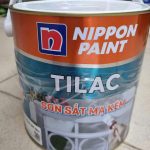 Sơn sắt mạ kẽm Tilac Nippon màu xám đậm XF mờ MK009