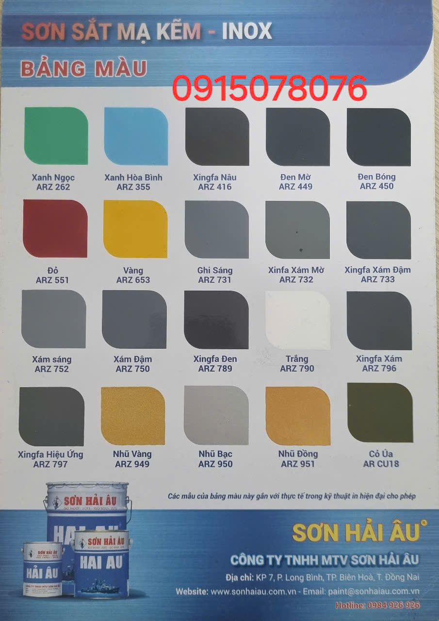 Sơn Hải Âu cho nhà xưởng – Bền đẹp, chống rỉ hiệu quả