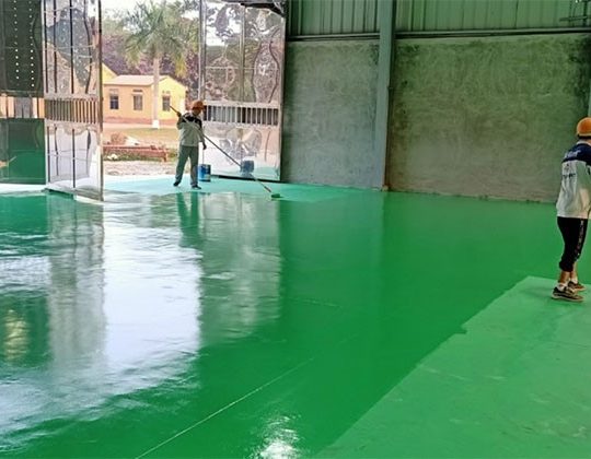Sơn phủ epoxy tự san phẳng JOVA LEVER