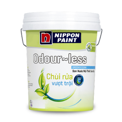 Sơn Nippon Odourless chùi rửa vượt trội