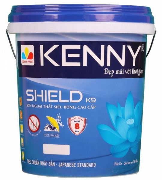 Sơn ngoại thất siêu bóng Kenny Shield K9