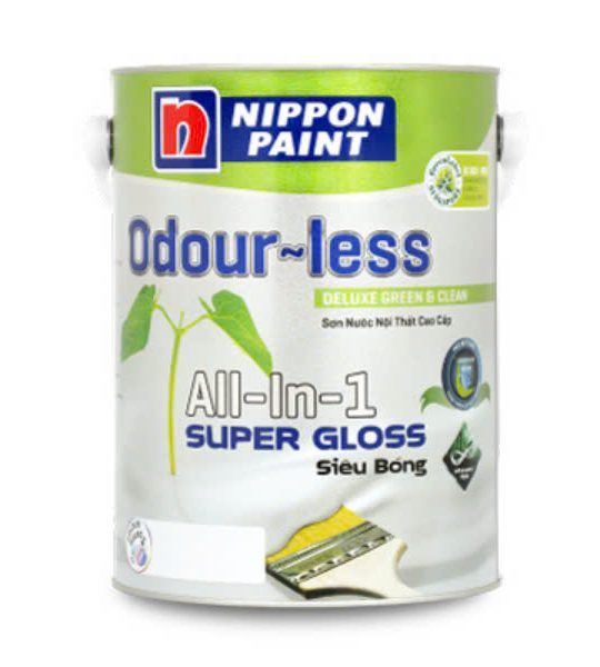 Sơn Odour-less All-in-1 Siêu Bóng