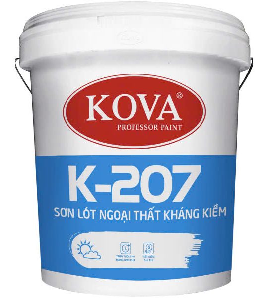 Sơn lót ngoại thất kháng kiềm KOVA K-207