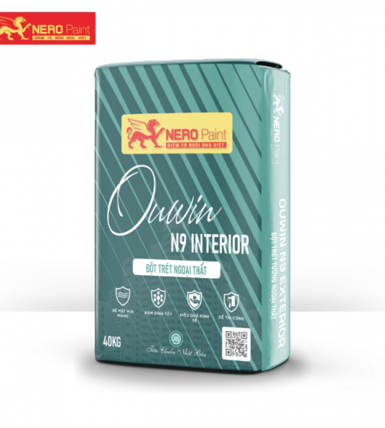 BỘT TRÉT TƯỜNG NỘI THẤT – NERO OUWIN N8 INTERIOR