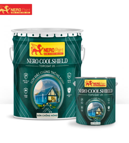 NERO COOLSHIELD – SƠN THÔNG MINH – SƠN CHỐNG NÓNG