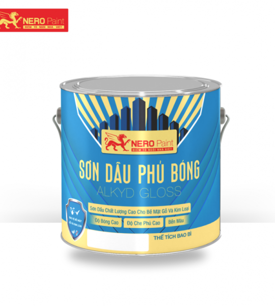 NERO ALKYD GLOSS – SƠN DẦU PHỦ BÓNG